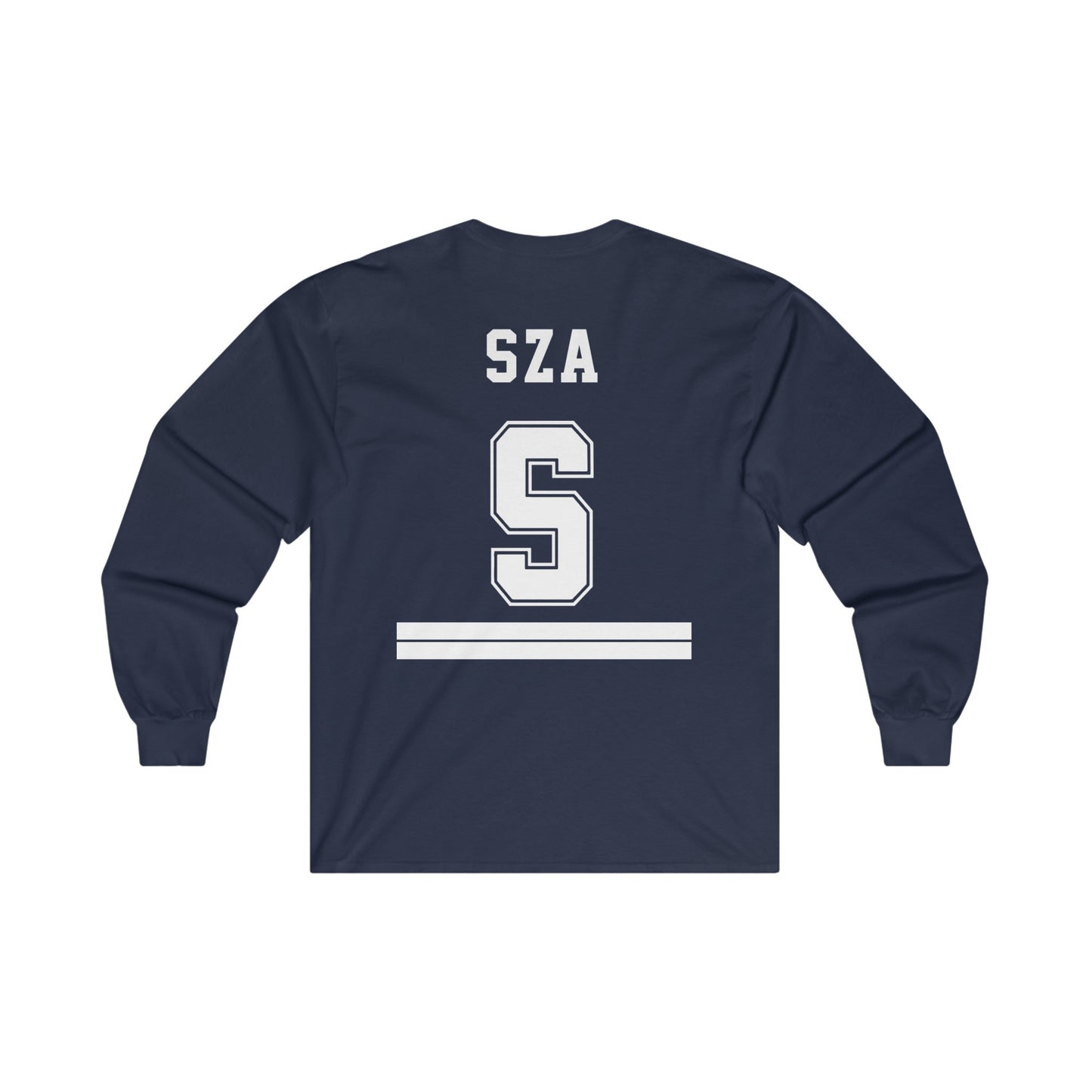 SZA SOS MERCH - SZA JERSEY LONGSLEEVE NAVY