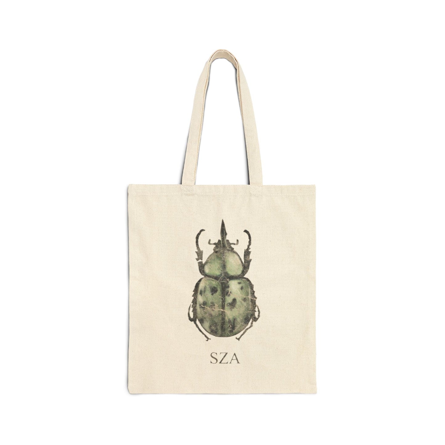 SZA LANA MERCH - SZA LANA SOS NATURAL / BLACK TOUR DATES TOTE BAG