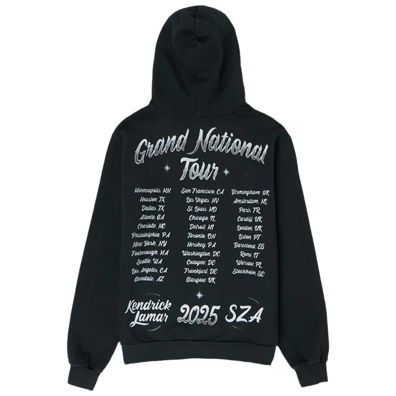 SZA SOS MERCH - GRAND NATIONAL GLORIA BUG TOUR HOODIE