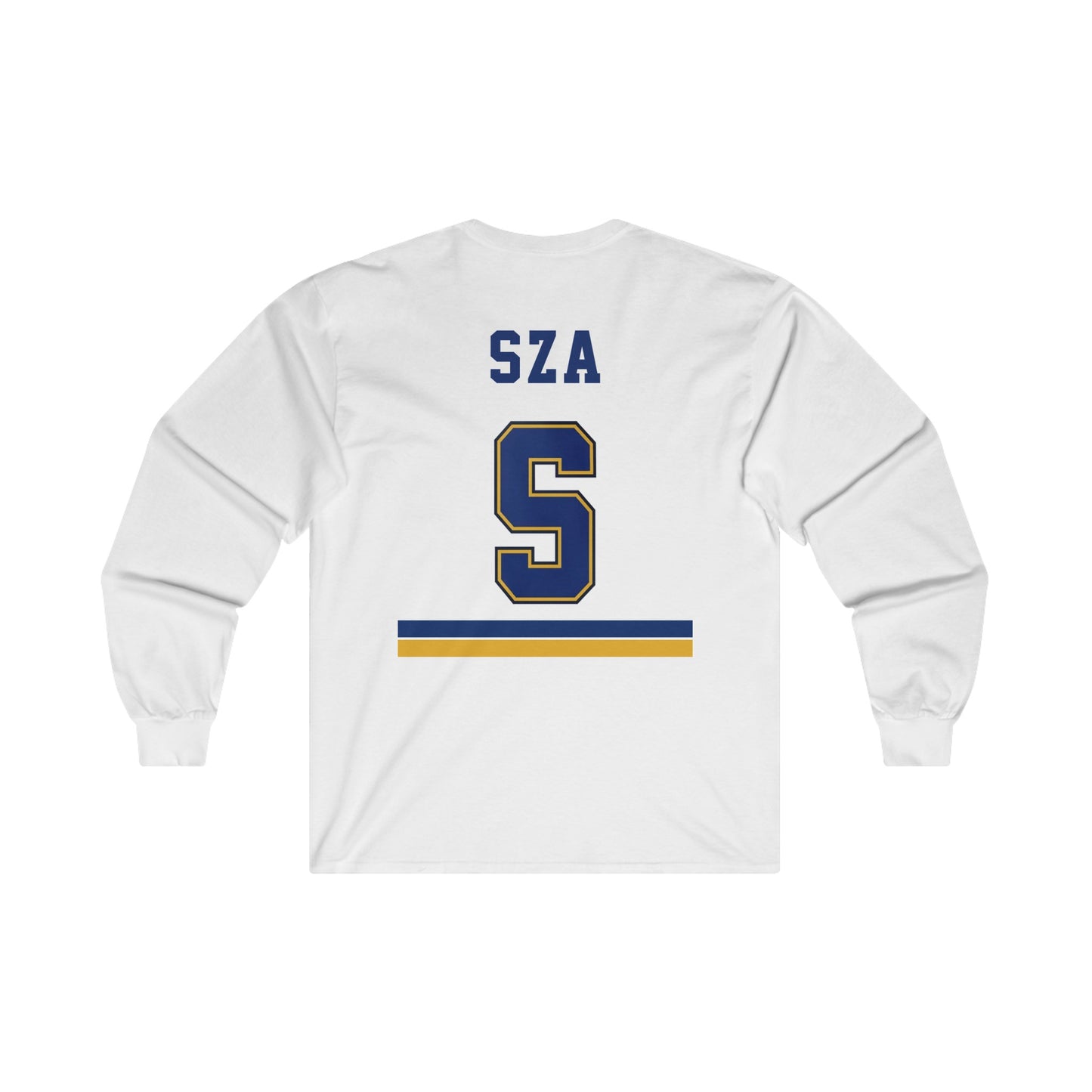 SZA SOS MERCH - SZA JERSEY LONGSLEEVE WHITE