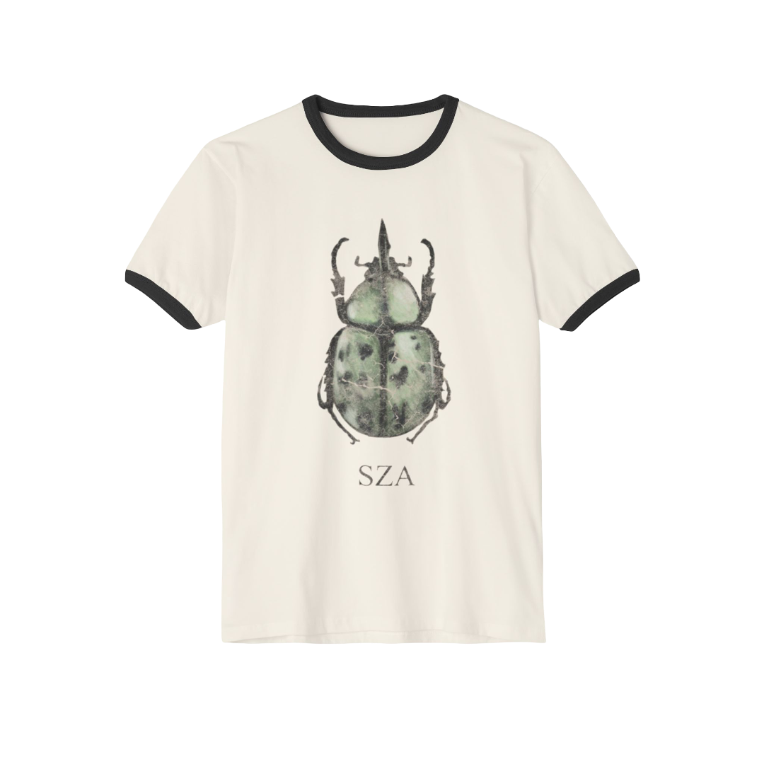 SZA LANA MERCH - BEETLE RINGER SAND TOUR DATES TEE