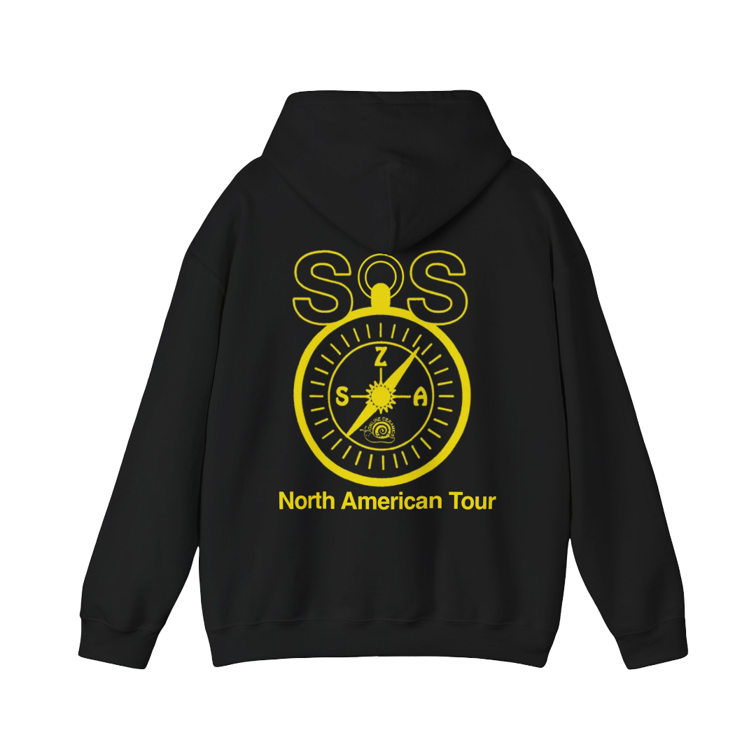SZA SOS MERCH - I DID IT ALL FOR LOVE NORTH AMERICA TOUR HOODIE
