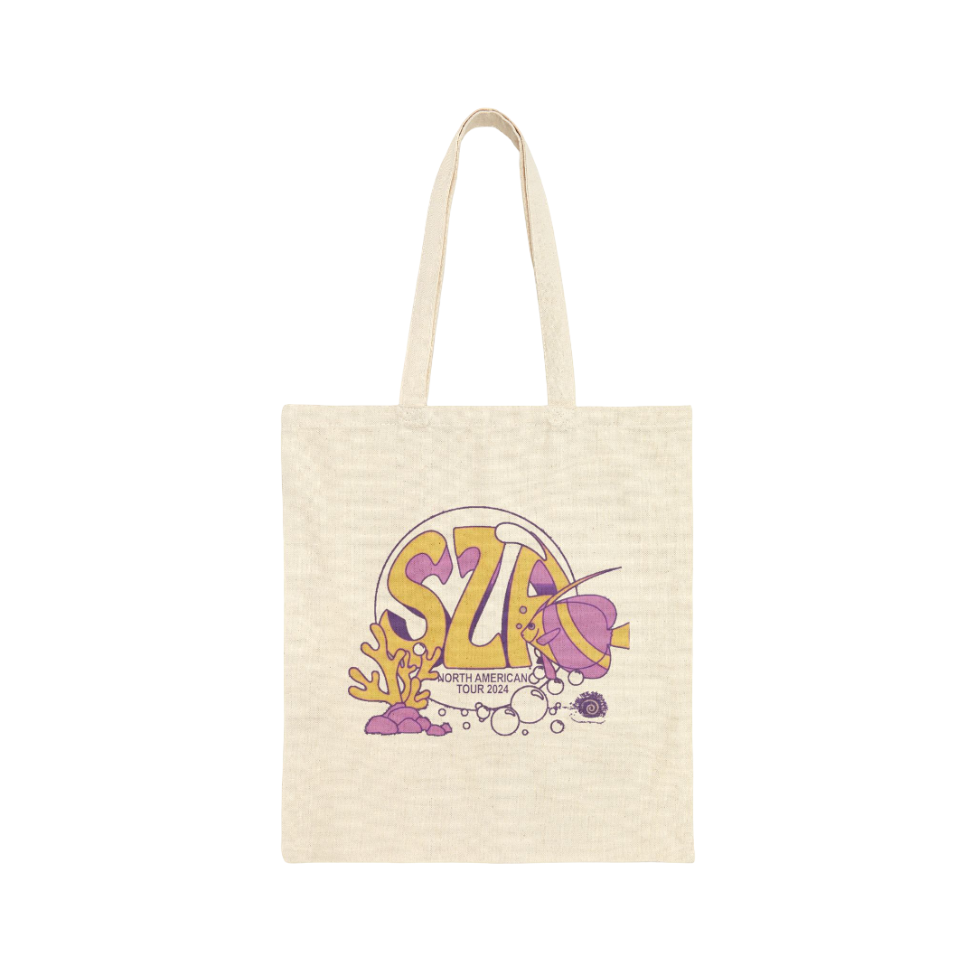 SZA SOS MERCH - NORTH AMERICAN TOUR TOTE BAG