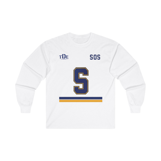 SZA SOS MERCH - SZA JERSEY LONGSLEEVE WHITE