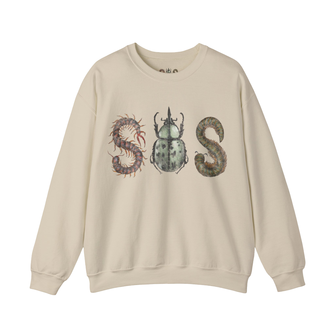 SZA LANA MERCH - SZA LANA BEETLE SAND CREWNECK
