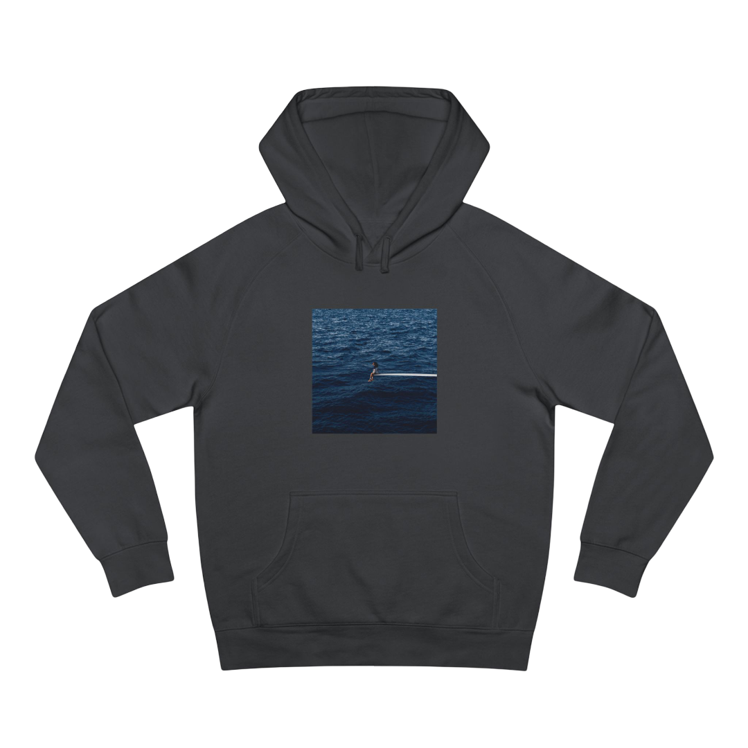 SZA SOS MERCH - SZA SOS COVER CHARCOAL HOODIE