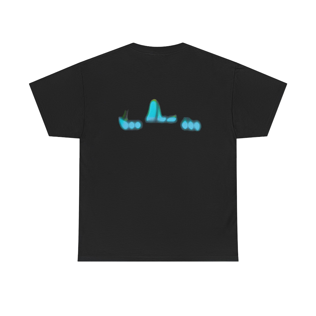 SZA SOS MERCH - SZA SOS GLOW BLACK TEE
