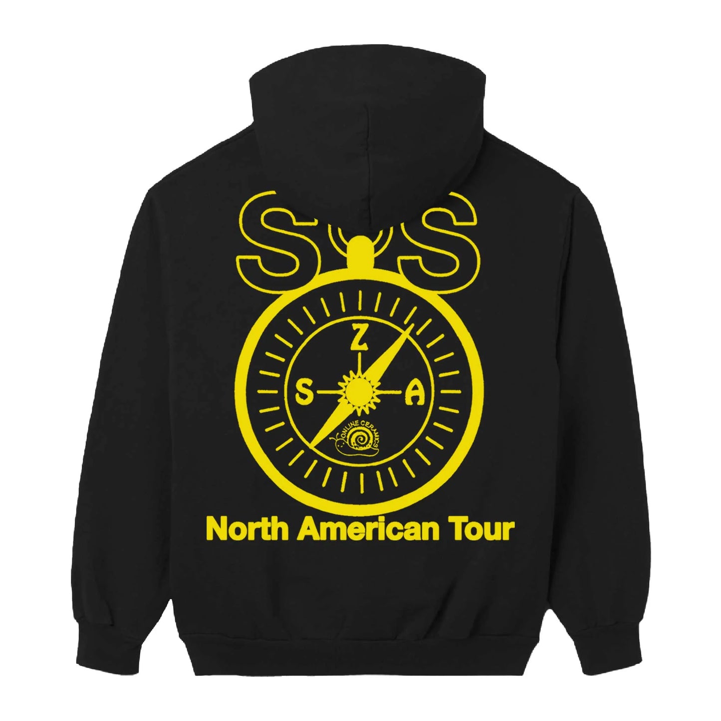 SZA SOS MERCH - I DID IT ALL FOR LOVE NORTH AMERICA TOUR HOODIE