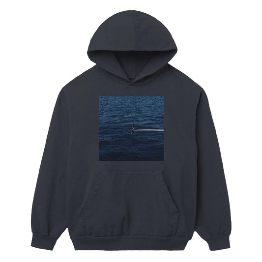 SZA SOS MERCH - SZA SOS COVER CHARCOAL HOODIE