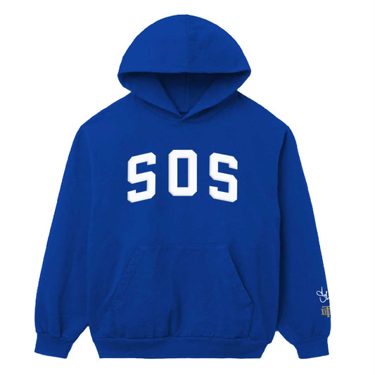 SZA SOS MERCH - SZA SOS ROYAL BLUE HOODIE